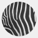 Autocollant de motif de rayure de zèbre