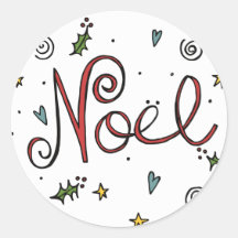 autocollant de noel