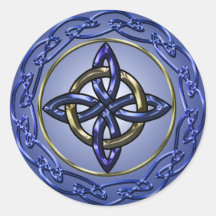 Autocollant de noeud d'éternité
