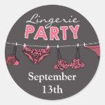 Autocollant de partie de lingerie