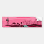 Autocollant de paysage urbain autocollant pour voiture
