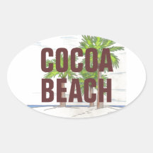Autocollant de PLAGE de CACAO (4)