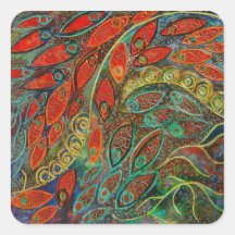 autocollant de porte giratoire (peinture)