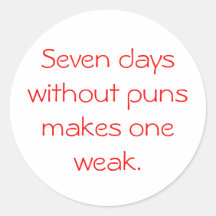 Autocollant de Punny