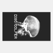 Autocollant de rayon du golf X de disque