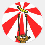 Autocollant de SINGE