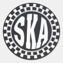 autocollant de ska