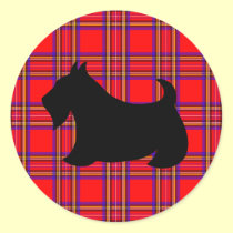 Autocollant de Terrier d'écossais autocollants