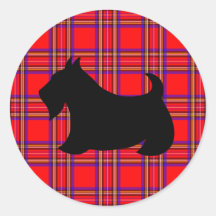 Autocollant de Terrier d'écossais