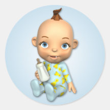 Autocollant de Toon de bébé