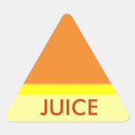 Autocollant de triange de JUS