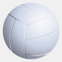 Autocollant de volleyball