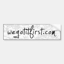 Autocollant de WeGotItFirst Adhésif Pour Voiture