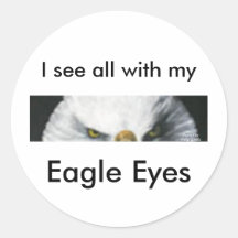 Autocollant de yeux d'Eagle
