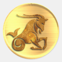 Autocollant de zodiaque de Capricorne
