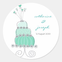 Autocollant d'étiquette de cadeau de Merci de gâte
