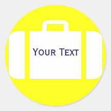 Autocollant d'étiquette de nom de valise de bagage
