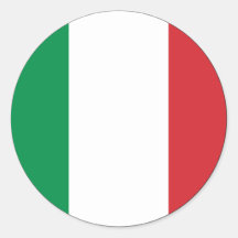 Autocollant d'euro de l'Italie Italie