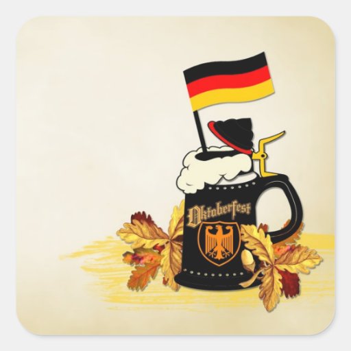 Autocollant d'Oktoberfest Stein