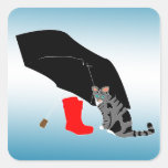Autocollant doux de Kitty