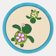 Autocollant du joint 03A de baby shower de TORTUE 