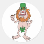 Autocollant du jour de St Patrick autocollants