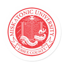 Autocollant d'université de Miskatonic autocollants