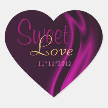 Autocollant en soie rose de buffet de sucrerie de 