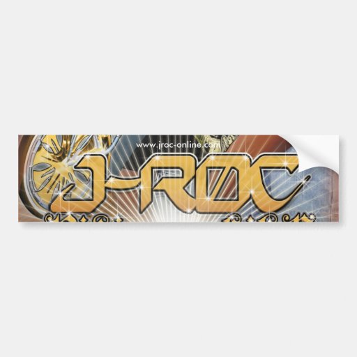 Autocollant graphique de J-ROC RMB Bumber Autocollants Pour Voiture