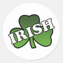 Autocollant irlandais