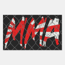 Autocollant japonais de MIXED MARTIAL ART