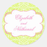 Autocollant luxuriant de mariage de Flourish dans 