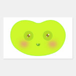 Autocollant mignon d'art de vecteur de bonbon mou