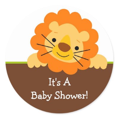Baby Shower Lion