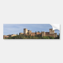 Autocollant rectangulaire Alhambra Grenue Adhésif Pour Voiture