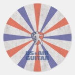 Autocollant rond