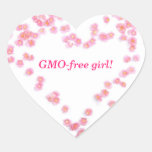 autocollant sans GMO de fille