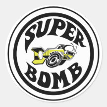 Autocollant superbe de bombe