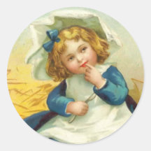 Autocollant vintage de thanksgiving