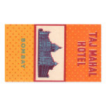 Autocollant vintage d'hôtel et de voyage