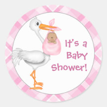 Autocollants de baby shower