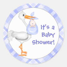 Autocollants de baby shower