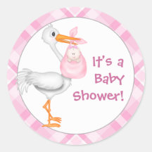 Autocollants de baby shower