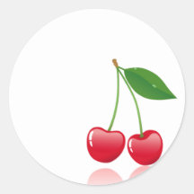 Autocollants de cerises