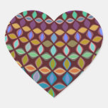 Autocollants de coeur