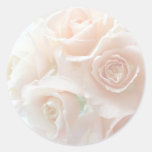 autocollants de corail pâles de roses