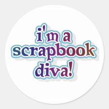 Autocollants de diva d'album