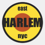 Autocollants de Harlem 3" pouces