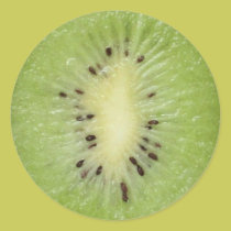 Autocollants de kiwi autocollants