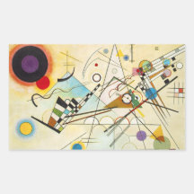 Autocollants de la composition VIII en Kandinsky